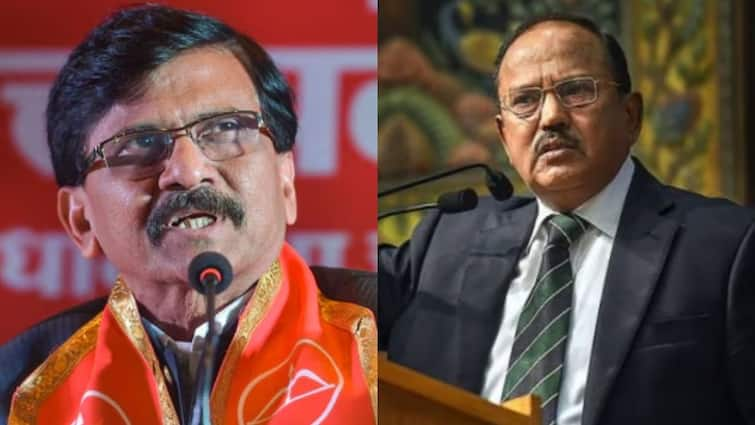 Shivsena MP Sanjay raut attack on NSA ajit doval pm modi amit shah over Manipur violence 'जेम्स बॉन्ड कहां हैं', संजय राउत के निशाने पर क्यों आ गए अजीत डोभाल? 