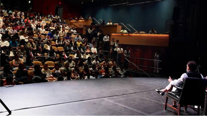 Leader of Opposition Rahul Gandhi said the Congress party and the Opposition face two major challenges; first to contest elections and second of 