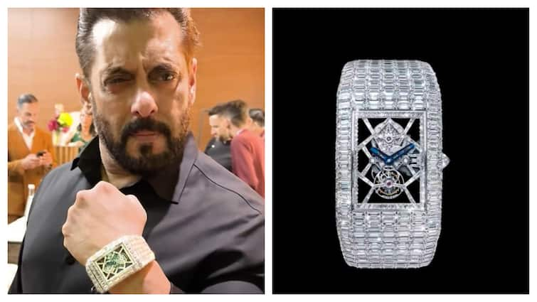 Salman Khan Wears A Watch With 714 Diamonds. Guess The Price Jacob Co Billionaire III 48 crore Salman Khan Wears A Watch With 714 Diamonds. Guess The Price Of The Watch