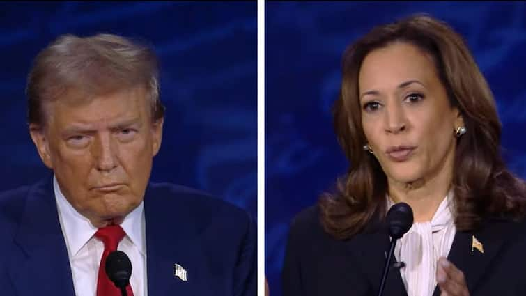 Donald Trump Kamala Harris Presidential Debate On Abortion Border Issues Economy US Elections Trump Vs Harris: Donald Trump Gets Fact-Checked As He Claims 'Babies Can Be Executed' During Abortion Rights Debate