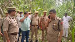 रामपुर में युवक की सिर कटी लाश मिलने से सनसनी, गन्ने के खेत में मिला शव, जांच में जुटी पुलिस