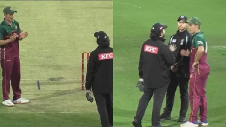 marus labuschagne umpire fight max t20 league redlands vs valleys match may get suspended by cricket australia मार्नस लबुशेन पर लगेगा बैन! मैदान पर गहमागहमी के बाद ऑस्ट्रेलिया क्रिकेट बोर्ड लेगा फैसला