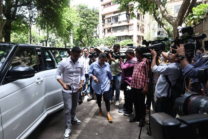 Anil Mehta is survived by Malaika, her sister Amrita Arora, and their mother Joyce Polycarp. (All images: Manav Manglani)