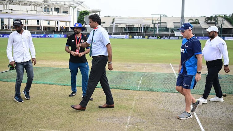 AFG vs NZ Afghanistan Cricket board said about greater noida stadium situan weather rain updates bcci AFG vs NZ: BCCI को बदनाम करने वालों के मुंह पर तमाचा! अफगानिस्तान बोर्ड ने बताया पूरा सच