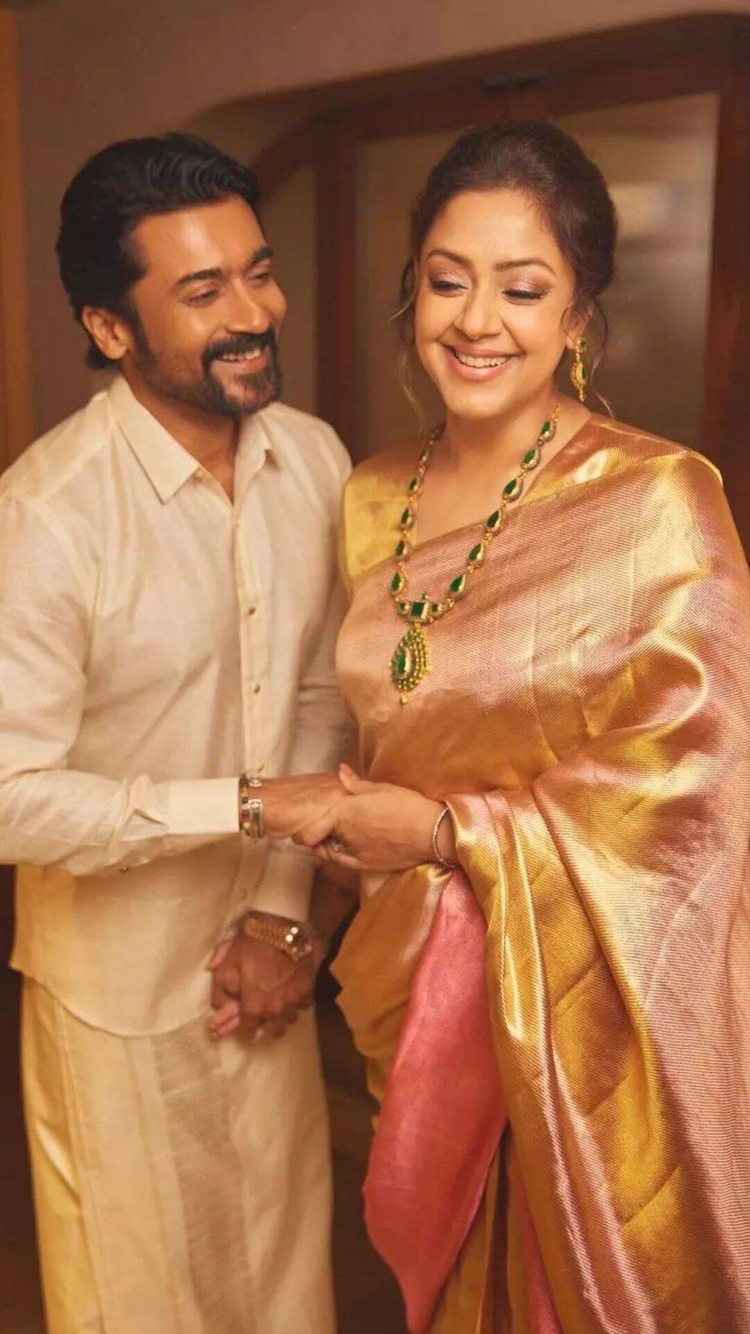 யாருடா அவன்.. என் பொண்டாட்டிய லவ் பண்ணுறேன்னு சொன்னது? ஜோதிகாவுக்காக சண்டைக்கு போன சூர்யா!