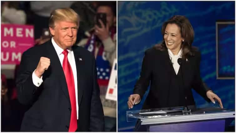 USA presidential first debate Vice President Kamala Harris criticized Trump Kamala vs Trumph Debate: கமலா ஹாரீஸ் - டிரம்ப் பேசிய அந்த முக்கிய 3 பிரச்னைகள்