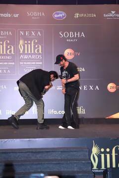 રાણા દગ્ગુબાતી શાહરૂખ ખાનને પગે લાગ્યો, કિંગ ખાને આવી પ્રતિક્રિયા આપી, જુઓ તસવીરો