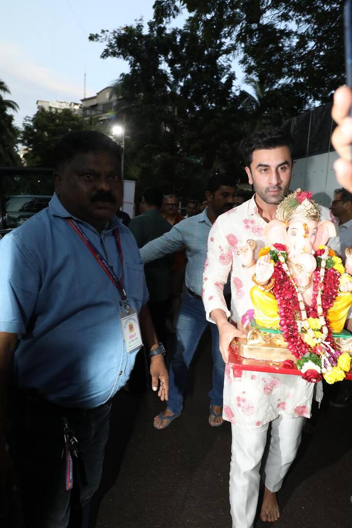 The filmmaker-actor was known to celebrate all festivals in his studio with his crew and family.