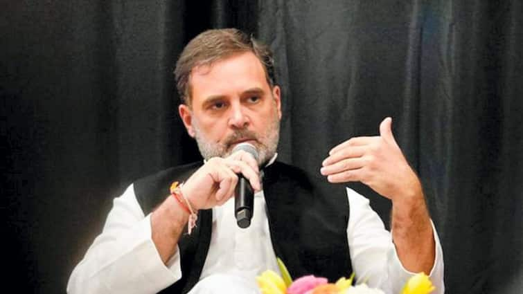 Rahul Gandhi In US Speaks About Bharat Jodo Yatra Bharat Jodo Nyay Yatra Says Was Forced Politically Rahul Gandhi In US Tells What Compelled Him To Take Out Bharat Jodo Yatra: 'Forced Politically...'