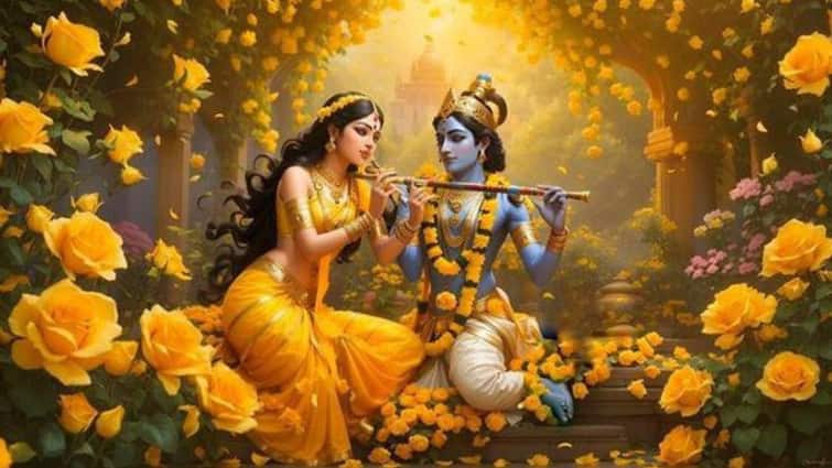 Radha Ashtami 2024 Today Offer These Things to Radha Rani and Lord Krishna will fulfill your wishes Radha Ashtami 2024: Offer These Things To Radha Rani And Lord Krishna To Bring Prosperity And Blessings