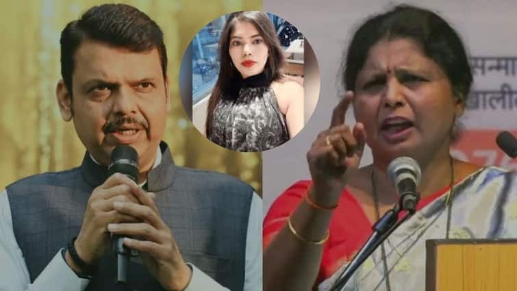 Sushma Andhare Criticised to devendra Fadnavis on Man Killed His Girlfriend And Buried Body In Forest Of Ramtek because she force to marry him Sushma Andhare: 'अजून 5-50 जीव गेले तरी काय फरक पडतो?', नागपुरातील खून प्रकरणावरून सुषमा अंधारेंचा फडणवीसांवर हल्लाबोल