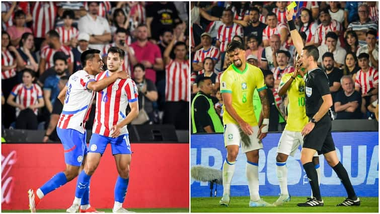 Brazil Attain Unwanted Record After Defeat To Paraguay In World Cup 2026 Qualifiers CONMEBOL paraguay first win vs brazil 16 years Brazil Attain Unwanted Record After Defeat To Paraguay In World Cup 2026 Qualifiers CONMEBOL