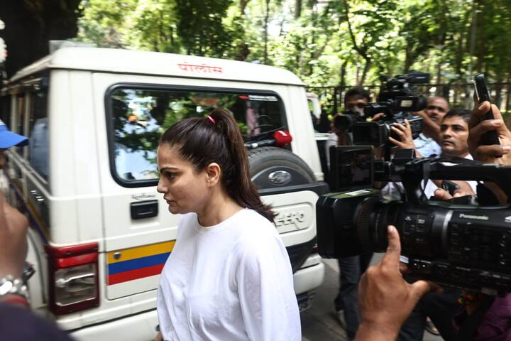 Arbaaz Khan's sister Alvira Agnihotri was also spotted as she arrived.