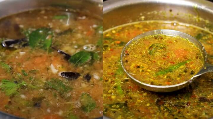 Brinjal Rasam : ரசம் சாதம் ரொம்ப பிடிக்குமா ? அப்போ ஒரு முறை இந்த ஆந்திர கத்திரிக்காய் ரசம் செய்து பாருங்க சுவையாக இருக்கும்.