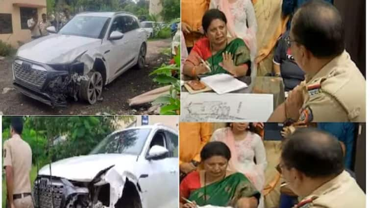 Nagpur audi hit and run Accident Why car number is not in FIR Why did Sanket Bawankule medical not done Police clarification on Sushma andhares question Nagpur Accident: गाडीचा नंबर FIR मध्ये का नाही? संकेत बावनकुळेची मेडिकल का केलं नाही? सुषमा अंधारेंच्या प्रश्नावर पोलिसांचं स्पष्टीकरण, म्हणाले, 'घटनास्थळी...'