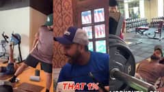 Rohit Sharma Cannot Stop Smiling Amid 'Serious' Workout Sessions, Video Goes Viral | WATCH