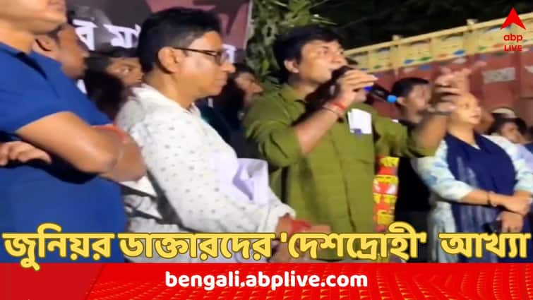 RG Kar Protest Junior Doctors are anti nationals explosive comments by TMC Leader at Baduria RG Kar Case: আন্দোলনকারী জুনিয়র ডাক্তারদের 'দেশদ্রোহী' বললেন তৃণমূল নেতা !