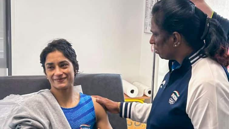 Vinesh Phogat said PT Usha clicked photos without permission not get support in paris olympics Vinesh Phogat: 'सिर्फ फोटो खिंचाने पहुंची थीं पीटी उषा, हर जगह है राजनीति', विनेश फोगाट ने लगाया बड़ा आरोप