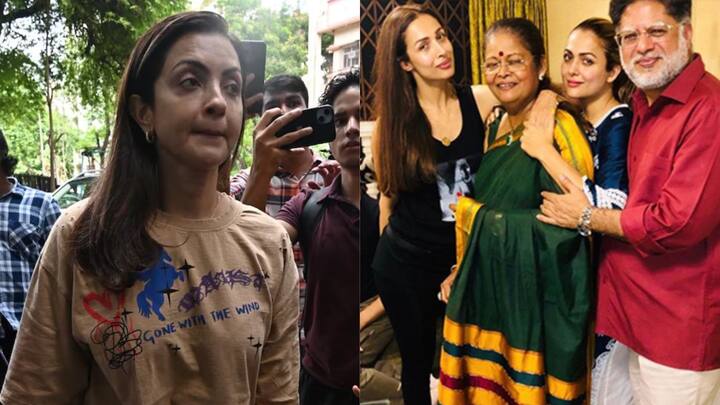 সোহেলের প্রাক্তন স্ত্রী সীমা সচদেবও মালাইকার পাশে থাকতে ছুটে আসেন। মালাইকার পরিবারের সঙ্গে সুসম্পর্ক ছিল তাঁর।