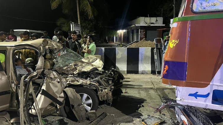 Early morning road accident near Chidambaram 5 died on spot Chidambaram Accident: காலையிலேயே சோகம் - சிதம்பரம் அருகே கோர விபத்து - ஒரே குடும்பத்தைச் சேர்ந்த 5 பேர் உயிரிழப்பு