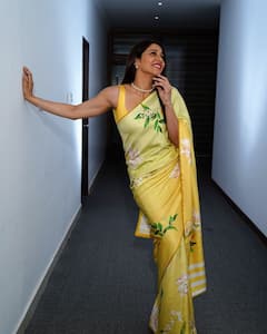 Regina Cassandra: ఎల్లో శారీలో శిల్పంలా ఉన్న రెజీనా కాసాండ్రా..చూస్తే రెప్పవేయడం మర్చిపోతారు!