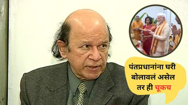 PM Modi Visits  CJI Dhananjay Chandrachud Ulhas Bapat Says its Wrong Maharashtra Marathi News सरन्यायाधीशांनी पंतप्रधानांना घरी बोलावलं असेल तर चूकच, कायदेतज्ज्ञ उल्हास बापट स्पष्टच बोलले