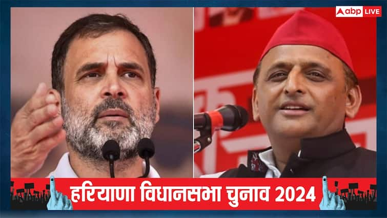 Haryana Assembly Election 2024 no alliance between congress and samajwadi party in haryana elections 2024 Sohna candidate हरियाणा चुनाव: अखिलेश यादव की सपा से भी नहीं बनी कांग्रेस की बात, सोहना से उतारा प्रत्याशी