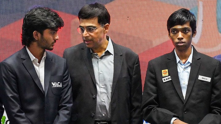 The emergence of India's young chess talents, such as Gukesh and Praggnanandhaa, may have influenced Viswanathan Anand's decision to step aside and let the new generation shine on the world stage. Anand has played a key role in mentoring these young players, supporting their development and success. (Image Credits: PTI)