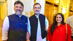 पत्नी को लेकर राहुल गांधी से अमेरिका में मिलने पहुंच डीके शिवकुमार, क्या बदलने वाला सियासी समीकरण?