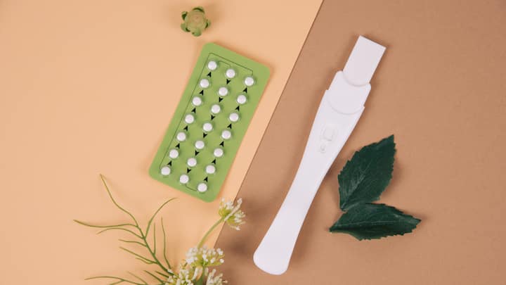 Hormonal contraception: Hormonal contraception works by inhibiting ovulation, so a person's menstrual period may be altered, come early, late, or stop altogether. (Image source: Canva)