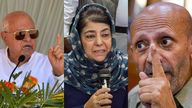 why mehbooba mufti and farooq abdullah upset with Engineer Rashid bail in jammu Kashmir Assembly Election 2024 इंजीनियर रशीद की जमानत से क्यों खफा हैं महबूबा मुफ्ती और फारूक अब्दुल्ला? समझें पूरी कहानी