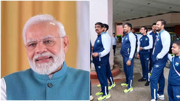 PM Modi Meets And Interacts With Para Athletets Who Represent India In Paris Palalympics 2024 Latest Sports News Watch: पेरिस पैरालंपिक में मेडल जीतने वाले खिलाड़ियों से मिले पीएम मोदी', देखें किसने क्या गिफ्ट की?