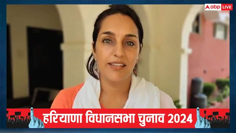 Haryana elections 2024 congress leader chitra sarwara files nomination as independent candidate चित्रा सरवारा हुईं बागी, अंबाला कैंट से निर्दलीय उतरीं, बगल की सीट से पिता हैं कांग्रेस उम्मीदवार