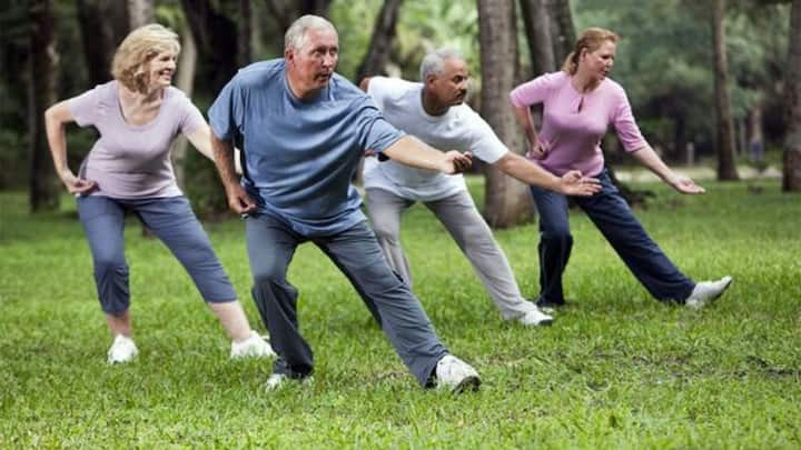 5. Stay active: Incorporate light physical activities, such as walking or dancing. (Image source: Pinterest/AARP)