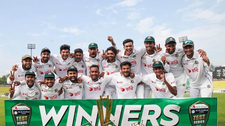 IND v BAN Bangladesh Test Squad For India Test Series Announced IND vs BAN Najmul Hossain Shanto Jaker Ali No Shoriful Islam Bangladesh Squad For India Test Series Announced, 23-Year-Old Left-Arm Pacer Left Out Due To Injury