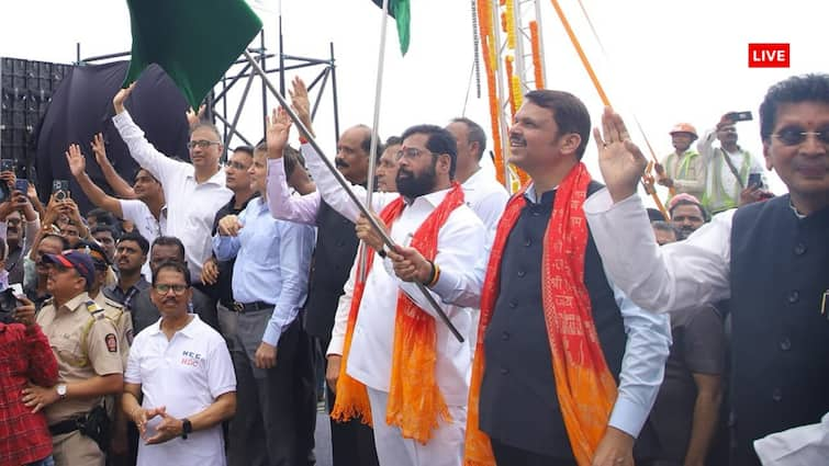 Eknath Shinde inaugurate Mumbai coastal road BWSL connector 13 सितंबर से खुलेगा कोस्टल रोड से बांद्रा-वर्ली सी लिंक, कब से कब तक होगी गाड़ियों की एंट्री?