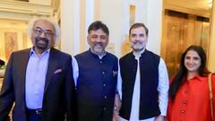 पत्नी को लेकर राहुल गांधी से अमेरिका में मिलने पहुंच डीके शिवकुमार, क्या बदलने वाला सियासी समीकरण?