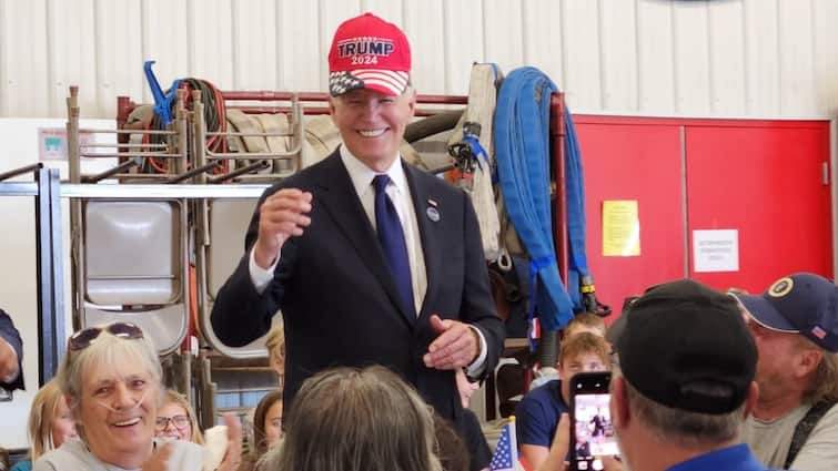 'Gesture Of Bipartisan Unity': US President Biden Dons 'Trump 2024' Cap At 9/11 Anniversary Event 'Gesture Of Bipartisan Unity': US President Biden Dons 'Trump 2024' Cap At 9/11 Anniversary Event