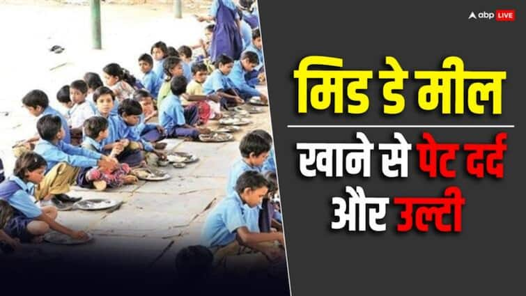 Dumka News Lizard fell into mid day meal of government school 65 children fell ill Jharkhand ann Dumka News: झारखंड के सरकारी स्कूल के मिड डे मील में गिरी छिपकली, 65 बच्चों की तबीतय बिगड़ी