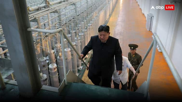 North Korea Kim Jong Un showed pictures of his nuclear factories to the world trying to put pressure on America North Korea Nuclear Factories: क्या अब सच में किम जोंग करने वाले हैं परमाणु हमला? नॉर्थ कोरिया ने पहली बार दिखाई अपनी न्यूक्लियर फैक्ट्री