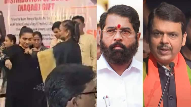 Shiv Sena Shinde group MLA Yamini Jadhav burkha distribution created controversy in mahayuti BJP aggressive Maharashtra Marathi News मुंबईत शिंदेंच्या आमदाराकडून मुस्लीम महिलांना बुरखा वाटप, महायुतीत वादाची ठिणगी, भाजप आक्रमक