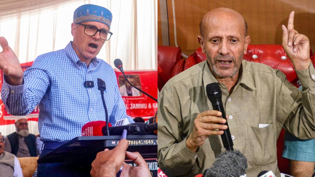 Omar Abdullah says engineer rashid should left politics after challenge to go Tihar Jail together jammu kashmir ann 'इंजीनियर राशिद छोड़ें राजनीति, साथ जाऊंगा तिहाड़ जेल', उमर अब्दुल्ला ने मंजूर की बारामूला सांसद की चुनौती