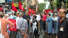 RG Kar Case:  লালবাজার অভিযান বামেদের, ফের বসল লৌহ প্রাচীর, 'পুলিশ কমিশনারকে পদত্যাগ করতে হবে..'