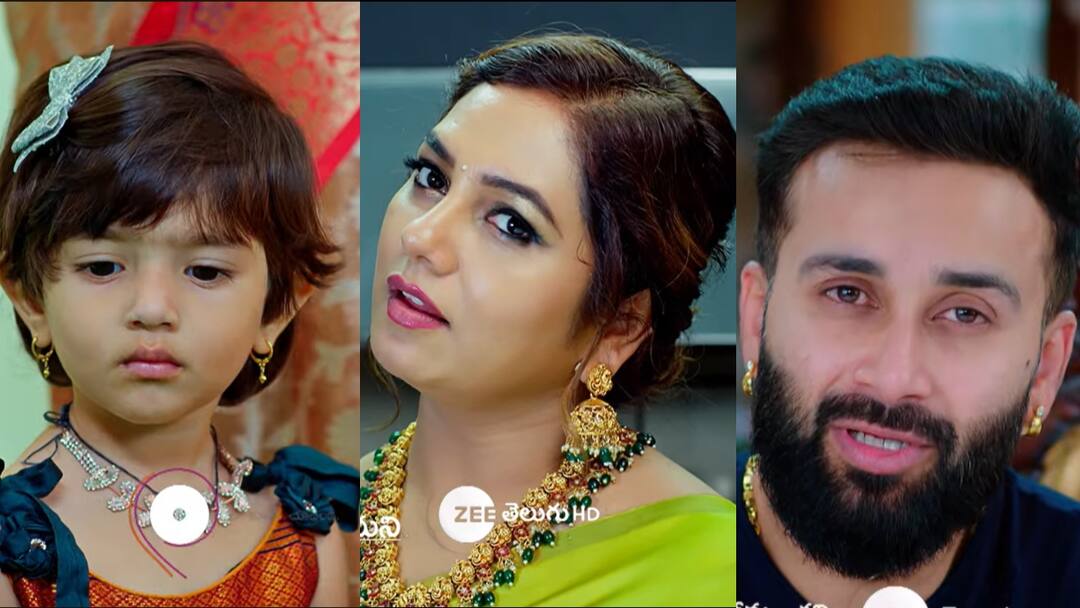 trinayani serial today september 13th episode written update in telugu Trinayani Serial Today September 13th: 'త్రినయని' సీరియల్: విశాల్‌ని చంపడానికి డాక్టర్‌ అవతారం ఎత్తిన గజగండ, గంటలమ్మ.. పాప ఐడియా సూపర్!