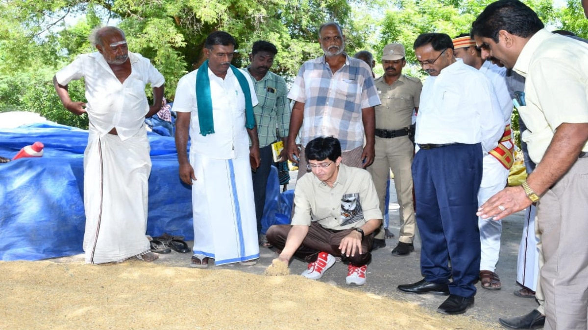 வைத்தீஸ்வரன் கோயிலில் சென்னை மாநகராட்சி என்ற ஃபைல் வைத்து வழிபாடு செய்த ராதாகிருஷ்ணன்