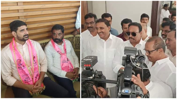 Tension prevailed in Serilingampally for the second day due to the dispute between BRS MLAs Kaushik Reddy and Arikepudi Gandhi Kaushik Reddy and Arikepudi Gandhi:సెగలుపుట్టిస్తున్న శేరిలింగంపల్లి రాజకీయం- వెనక్కి తగ్గని గాంధీ, కౌశిక్‌ - కొనసాగుతున్న ఉద్రిక్తత