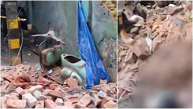 Delhi Nabi Karim Dargah Wall Collapses After Heavy Rain 1 Dead Video Delhi: Nabi Karim Dargah Wall Collapses After Heavy Rain, 1 Dead