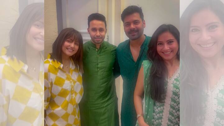 বুধবার নিজের বাড়িতে গণেশ পুজো উপলক্ষ্যে দুপুরের খাওয়া-দাওয়ার আয়োজন করেছিলেন অভিনেত্রী। উপস্থিত ছিলেন একাধিক তারকারা।