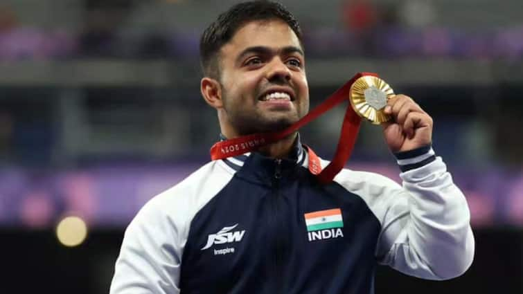 Paris Paralympics 2024 gold medal winner Navdeep told about his Favourite Cricketer Rohit Sharma 'खाओ मां कसम', कहकर भारत के लिए पैरालंपिक में गोल्ड जीतने वाले नवदीप ने किसे बताया पसंदीदा क्रिकेटर?