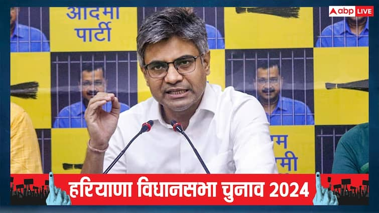 Haryana Assembly Election 2024 Arvind Kejriwal will campaign for Aam Aadmi Party candidates Sandeep Pathak अरविंद केजरीवाल के जेल से आने के बाद हरियाणा में क्या है AAP की रणनीति? संदीप पाठक ने बताया पूरा प्लान